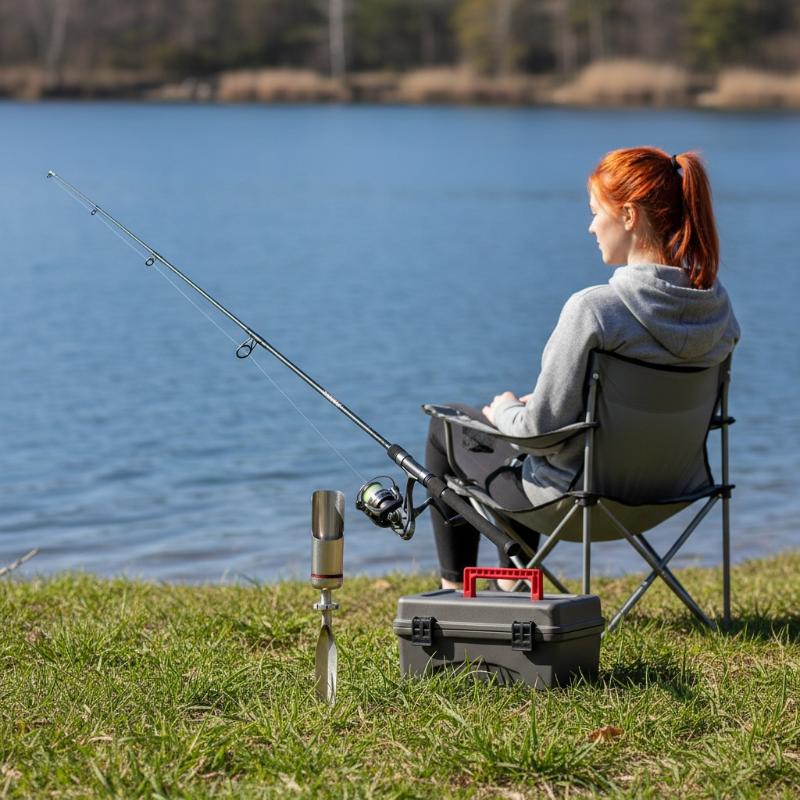 Fishing Rod Spinning - Support universel pliable et détachable en