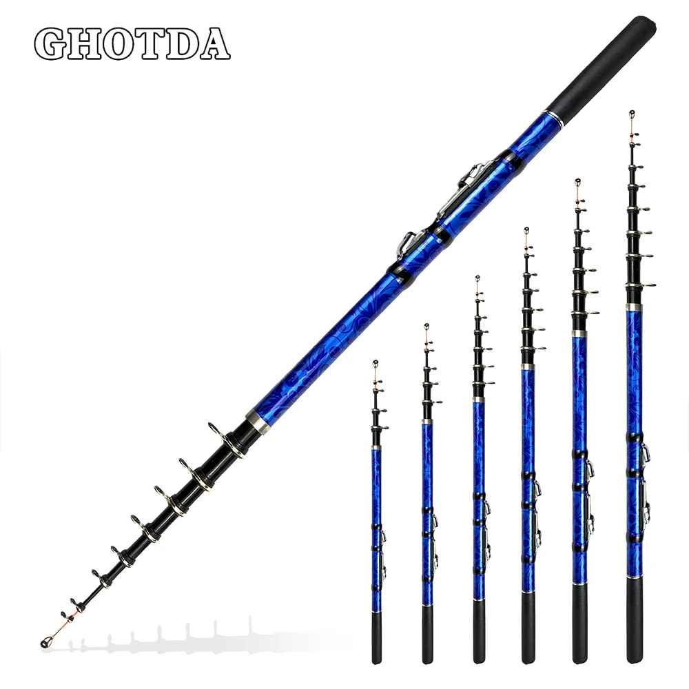 Fishing Rod Surf - GHOTDA Mini canne à pêche en