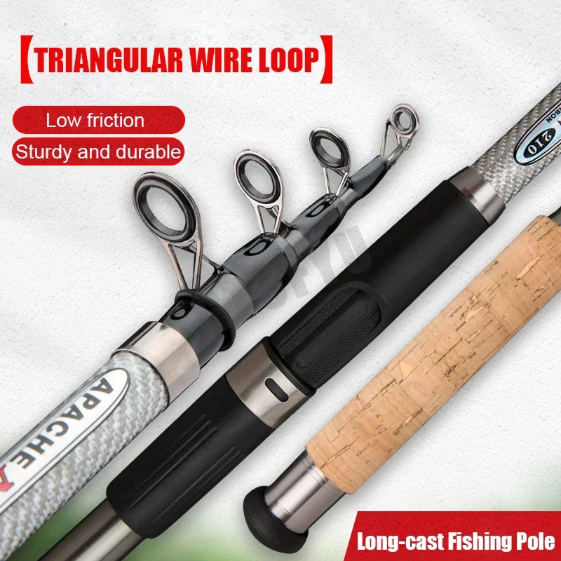 2.1m 2.4m 2.7m 3.0m 3.6m canne - Fishing Rod Surf avis et prix
