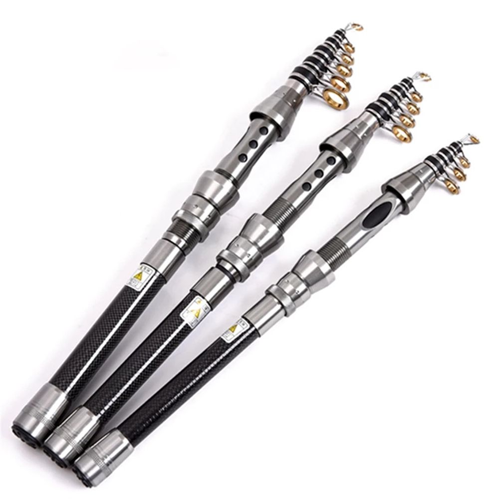 Canne à pêche télescopique en  - Fishing Rod Surf avis et prix